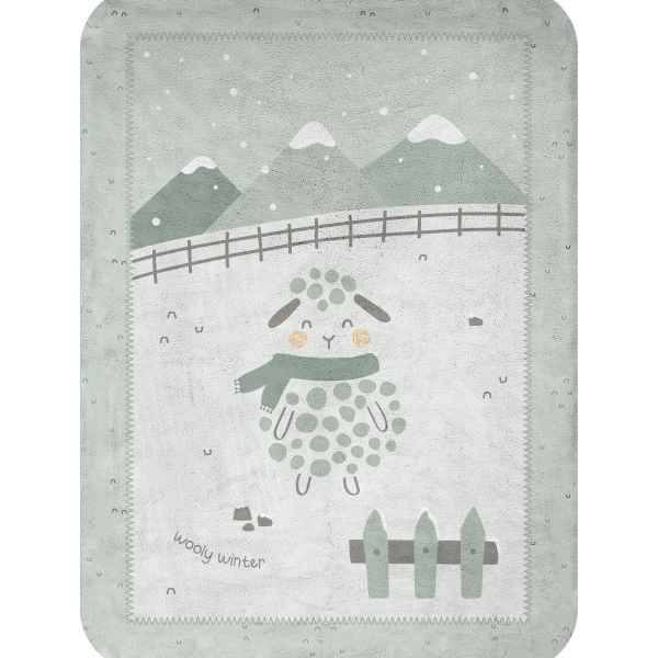 Супер меко бебешко одеяло Kikka Boo, Sleepy Sheep 110/140-fvxSt.jpg