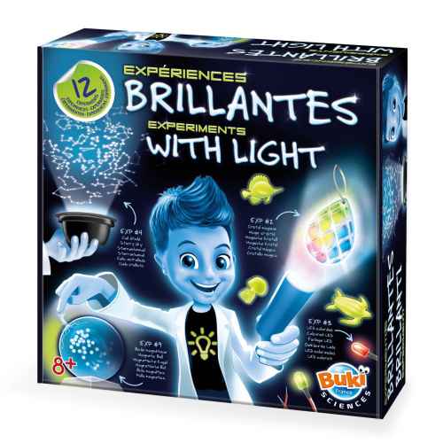 Комплект експерименти Buki France, Светлина