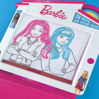 Светеща дъска за рисуване Comsed Premium Glow Pad, Barbie-g5qbw.png