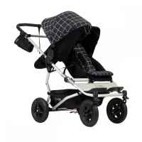 Кош за новородено Mountain Buggy Plus, Черно и бяло каре-g8xsK.jpg
