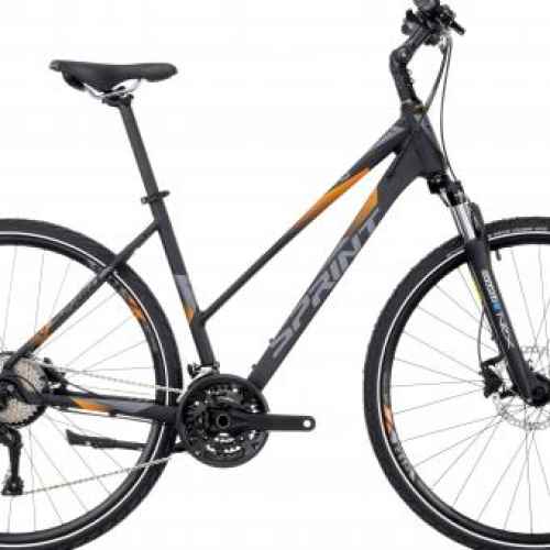 Велосипед Sprint Sintero Plus Lady 28, черен мат