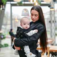 Ергономична раница за носене на бебе Lorelli WALLY, Black FLORAL-gBtHH.jpg