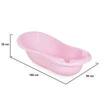 Бебешка вана Cangaroo Basic, розова-gEL99.jpg