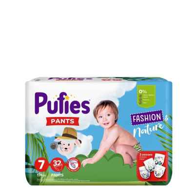 Гащички Pufies Fashion & Nature 7, 17кг+ 32 бр.