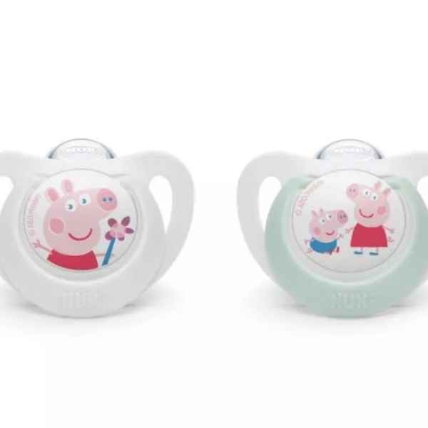 Силиконова залъгалка NUK, 18+м, Peppa Pig, 2бр.-gK86c.jpeg