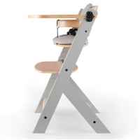 Столче за хранене KinderKraft ENOCK с възглавница, Сиво-gNqVj.jpg