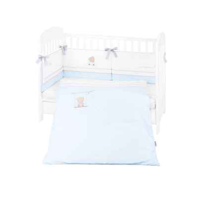 Бебешки спален комплект с бродерия Kikka Boo 2 части EU style, Dream Big Blue