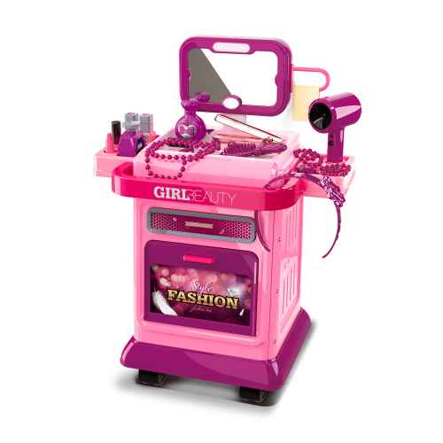 Детска тоалетка със звук и светлина Chipolino, розова