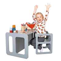 Детска маса и стола 3 в 1 Ginger Home Монтесори, дървена бяло и сиво-gdpoO.jpeg