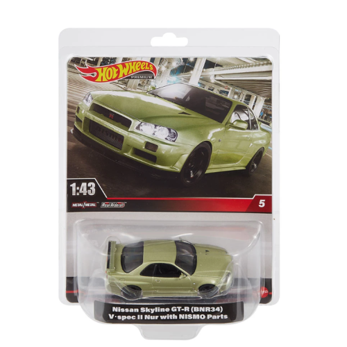 Премиум количка 1:43 Hot Wheels, Nissan Skyline GT-R