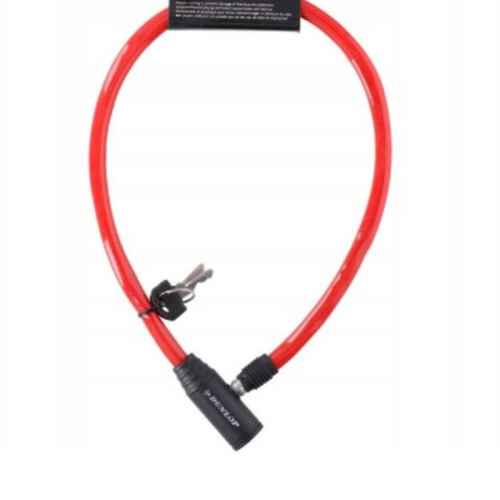 Заключващо устройство за велосипед Dunlop, червен