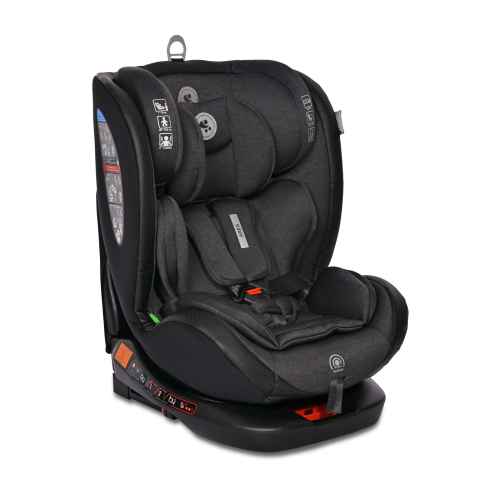 Столче за кола Lorelli Ares i-Size ISOFIX 360 Anti Rebound Bar, Black Jasper