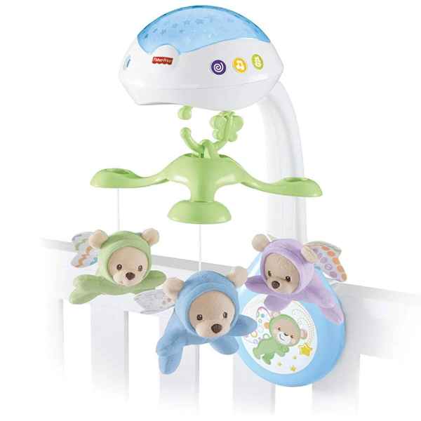 Музикална въртележка за легло Fisher Price, с Мечета и Пеперуди-gramb.jpeg