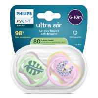 2 бр. залъгалки Philips Avent Ultra Air 6-18м листо и коте, розово-hCJH7.jpeg