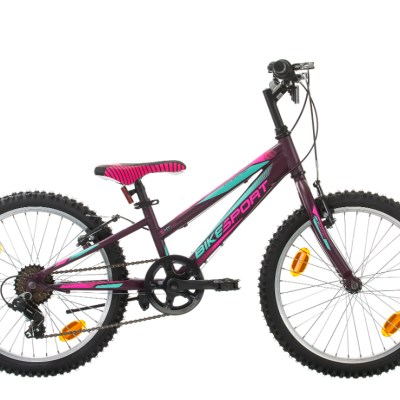 Детски велосипед Bikesport Viky 20, лилав