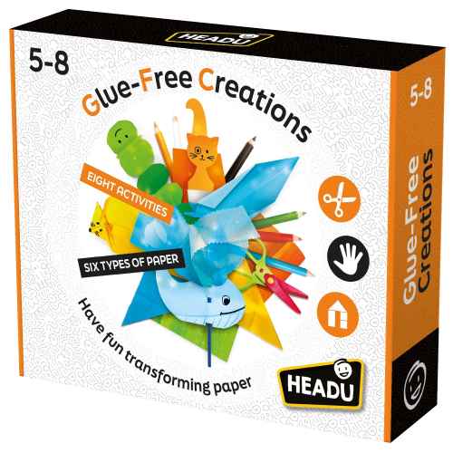 Творчески комплект Headu, Забавни творения от хартия