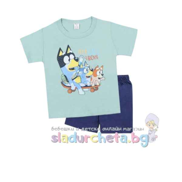 Комплект от 2 части Светли - тениска и къс панталон-hPOq5.jpeg