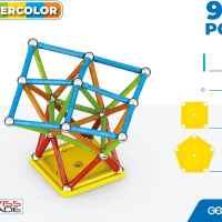Магнитен конструктор Geomag, Supercolor, 93 части-hSVVL.jpeg