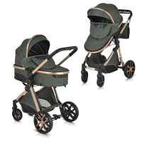 Комбинирана бебешка количка 4в1 Moni Alma, зелена-hbwOr.jpeg