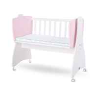 Бебешко легло-люлка Lorelli First Dreams, Бяла/Orchid pink NEW-i5crc.jpeg