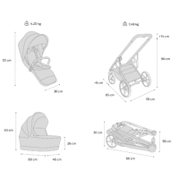 Комбинирана бебешка количка 2в1 Avionaut SIRIUS, Beige-i8M2Z.png