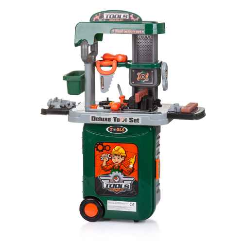 Комплект инструменти 3 в 1 Chipolino, куфар и масичка