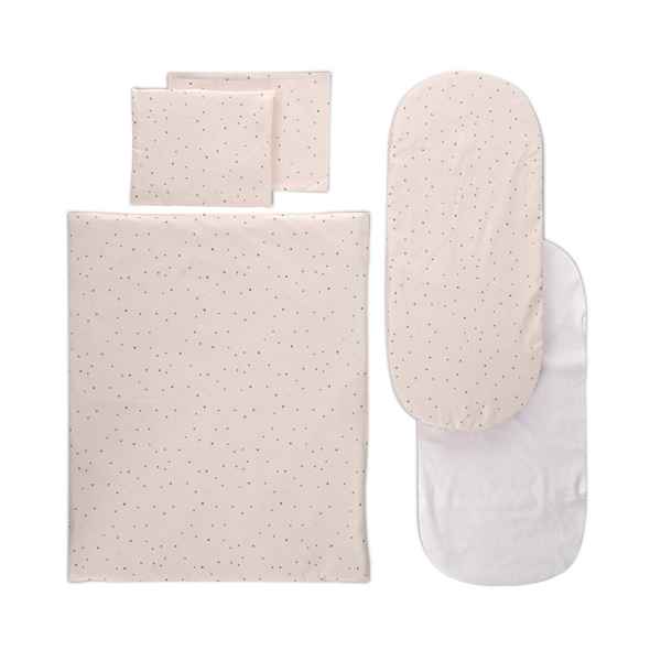 Сет за Бебешка количка Lorelli с протектор, Екрю небе-iXosi.jpeg