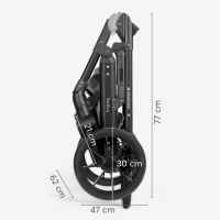 Комбинирана бебешка количка 3в1 Kikka Boo Darling, Dark Grey 2024-iYYKg.jpeg