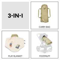 Порт бебе, чувалче за количка и одеяло 3 в 1 Hauck Carry N Play, Green-ilgWQ.jpeg