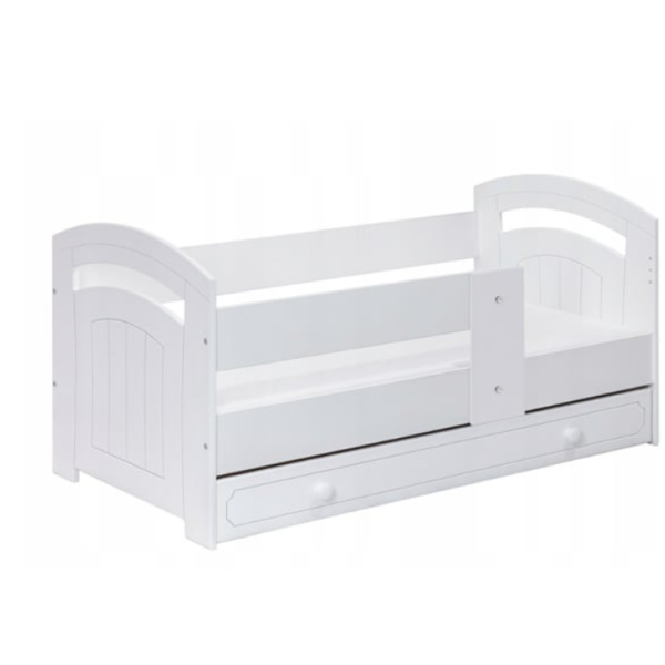 Детско легло с чекмедже Baby Gucio, бяло 70/140 см + матрак-imkad.png