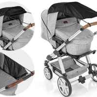 Сенник за бебешка количка Reer ShineSafe, Син-iq5qA.jpeg