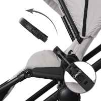 Комбинирана бебешка количка 2в1 Lorelli Bianca, Black-itvog.jpeg
