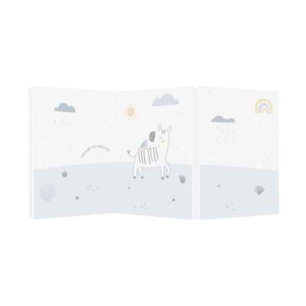 Сгъваем матрак Kikka Boo 60/120/5 см, Stripy Friends-j6CLM.jpeg