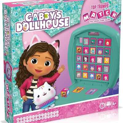 Настолна игра Top Trumps, Gabbys Dollhouse