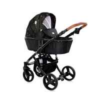 Комбинирана бебешка количка Lorelli Rimini, Forest Green & Black-jC7Iv.jpg