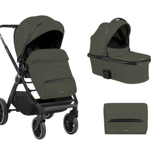 Комбинирана бебешка количка 2в1 Kikka Boo Tiffany, Army Green 2024