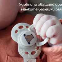 Силиконова ортодонтична залъгалка Tomme Tippee 18-36м, Fun Friends 2бр-jO99K.jpeg