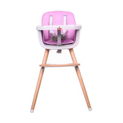 Столче за хранене Buba Carino 2в1, розово