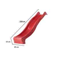 Улей за пързалка Moni Rex 228 см, червен-jluTp.jpg