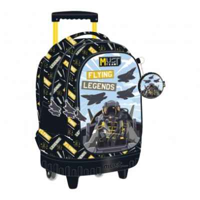 Детска раница тролей Must, Flying Legends