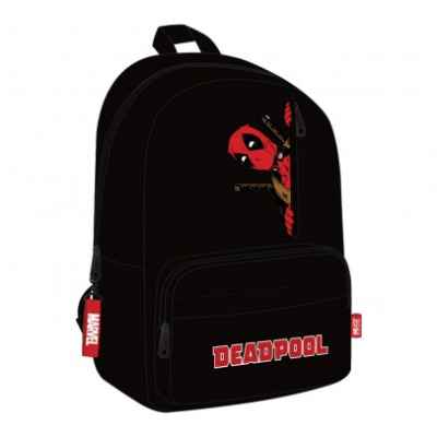 Ученическа раница Must, Deadpool Red Logo