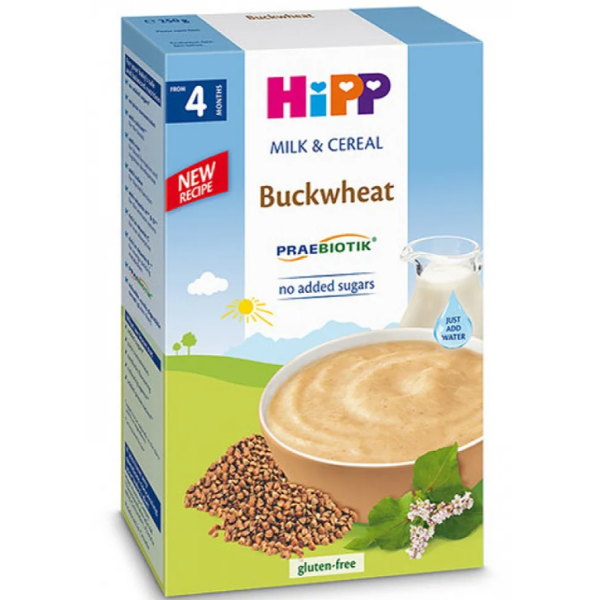 БИО инстантна млечна каша Hipp, Елда 4м 250 гр.-jzwxa.png
