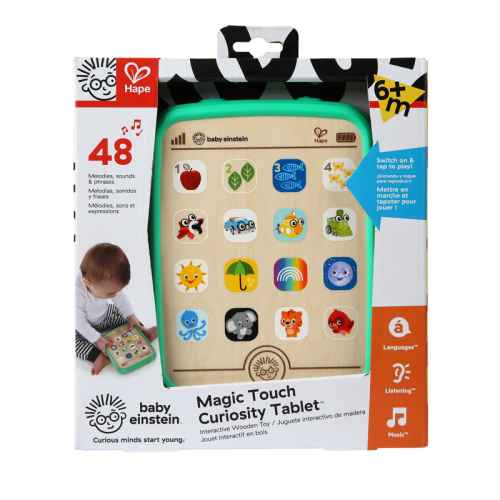 Интерактивна играчка Hape, Baby Einstein, Бебешки сензорен таблет