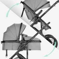 Комбинирана бебешка количка 3в1 Kikka Boo Darling, Dark Grey 2024-k1XmB.jpeg