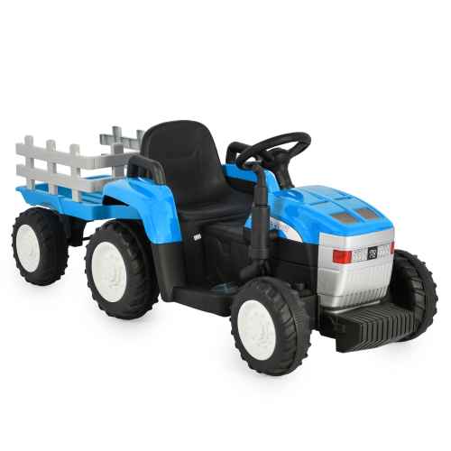 Акумулаторен трактор Moni Dallas, син