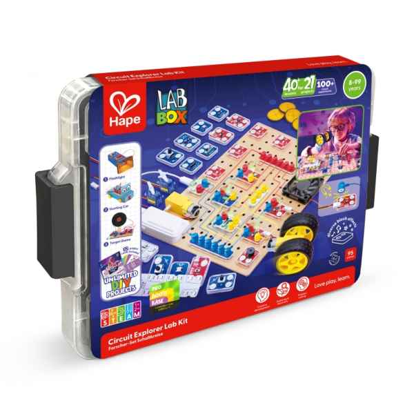 Образователен комплект Hape, LabBox, Лаборатория за изследване на вериги, 95 части-kAqFm.jpeg