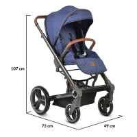 Комбинирана бебешка количка Cangaroo Icon 3в1, синя-kCQEZ.jpeg