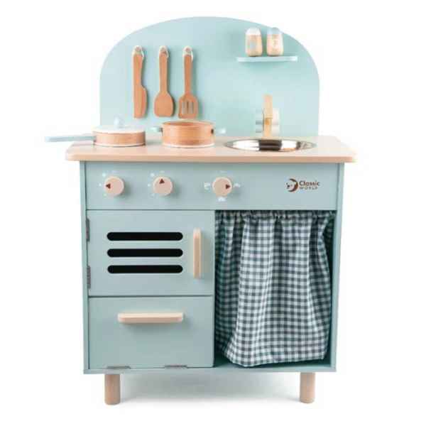 Дървена ретро кухня Classic World, синя-kDEGe.jpeg