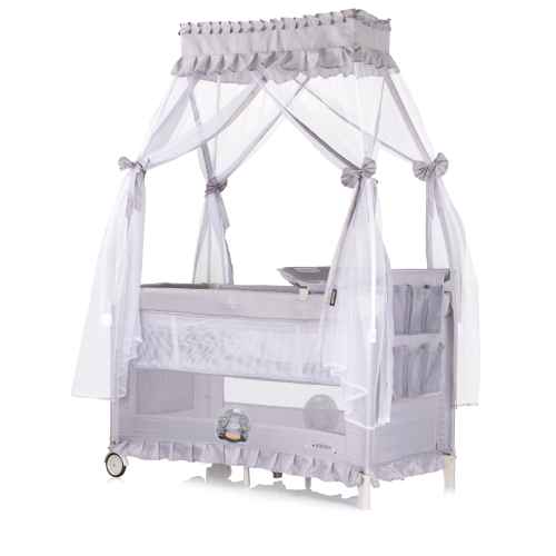 Бебешка кошара Chipolino Papalace, Хипо сива