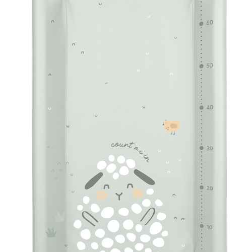 Твърда PVC подложка за повиване Kikka Boo Sleepy Sheep 50х80см